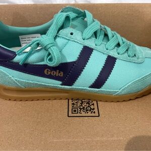 Gola Sea Mist and Plum Tornado Sneakers